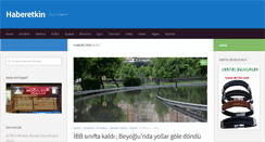 Desktop Screenshot of haberetkin.com